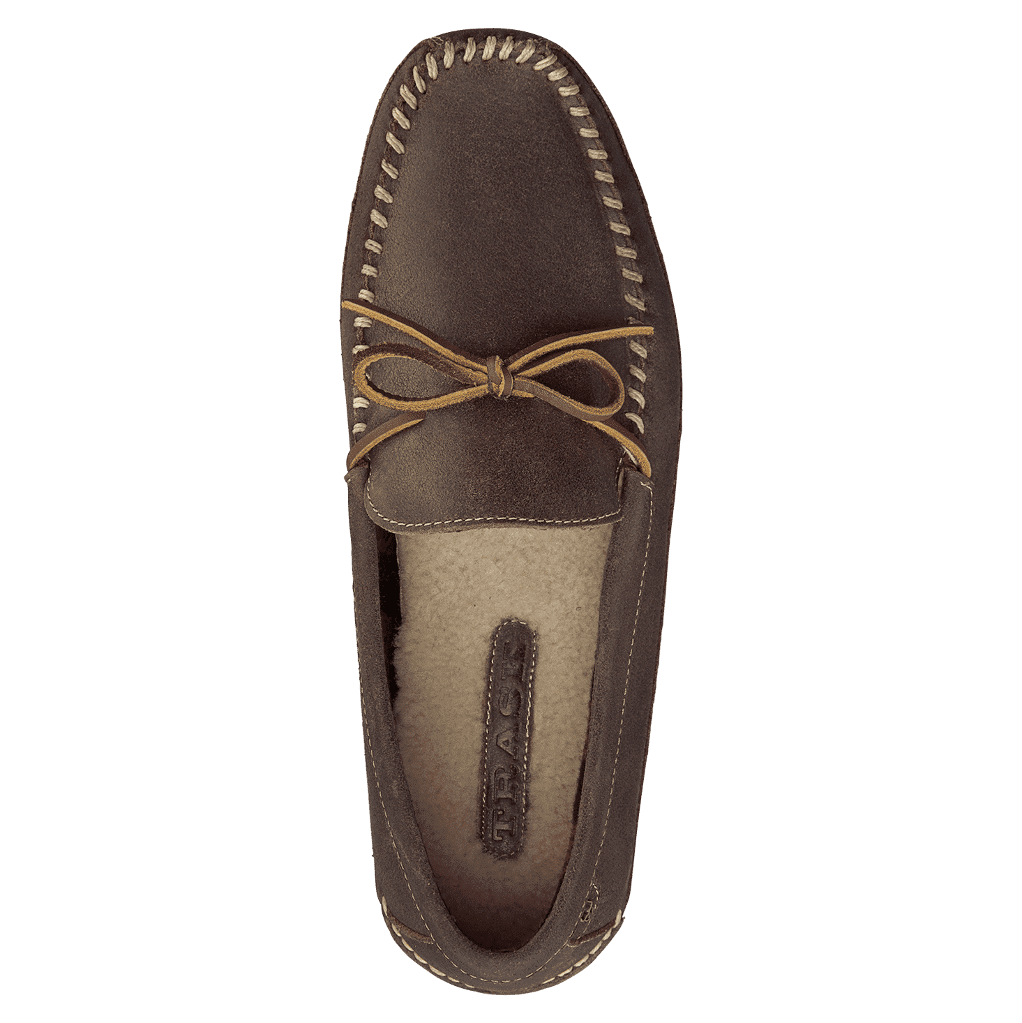 Men's Polson Loafer in Walnut American Steer by Trask - Country Club Prep