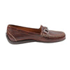 Saxon Horse Bit Loafer in Scotch Grain Leather by Martin Dingman - Country Club Prep