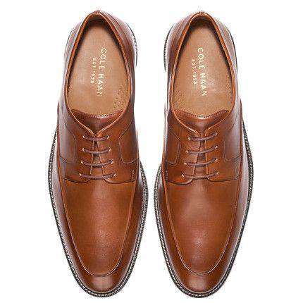 Cole Haan Warren Apron Oxford in British Tan – Country Club Prep
