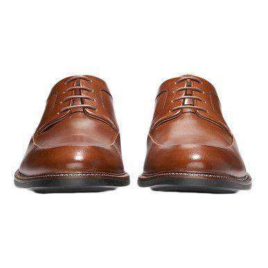 Men's Warren Apron Oxford in British Tan by Cole Haan - Country Club Prep