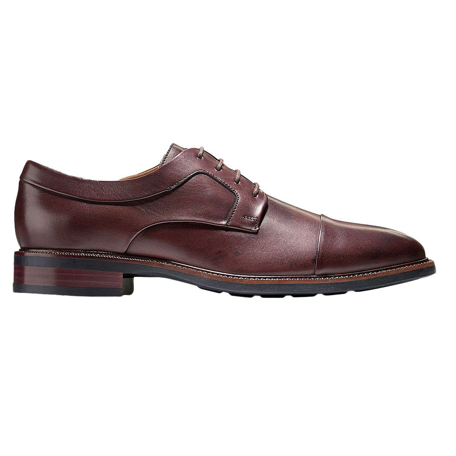 Cole Haan Warren Cap Toe Oxford in T Moro Dark Brown Country Club Prep Cole Haan Warren Cap Toe Oxford in T Moro Dark Brown Country Club Prep