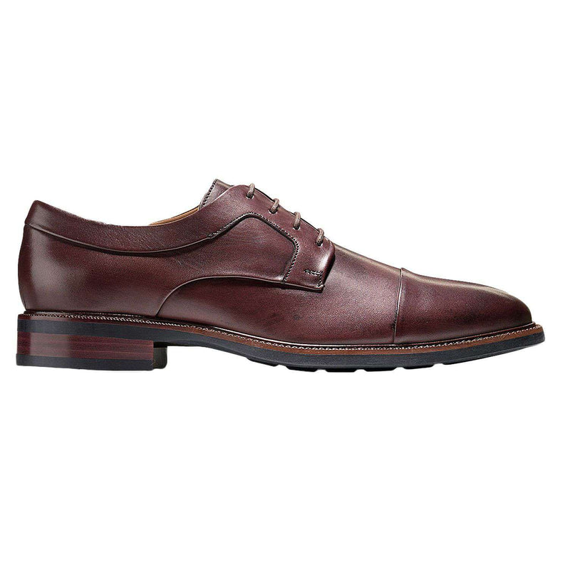 Men's Warren Cap Toe Oxford in T Moro Dark Brown by Cole Haan - Country Club Prep