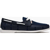 Men's Water Resistant Boat Loafer in Navy and White by SWIMS - Country Club Prep