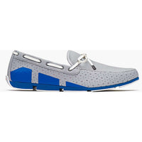 Men's Water Resistant Breeze Loafer in Grey/Blue Blitz by SWIMS - Country Club Prep