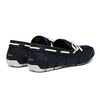 Men's Water Resistant Lace Loafer in Navy/White by SWIMS - Country Club Prep