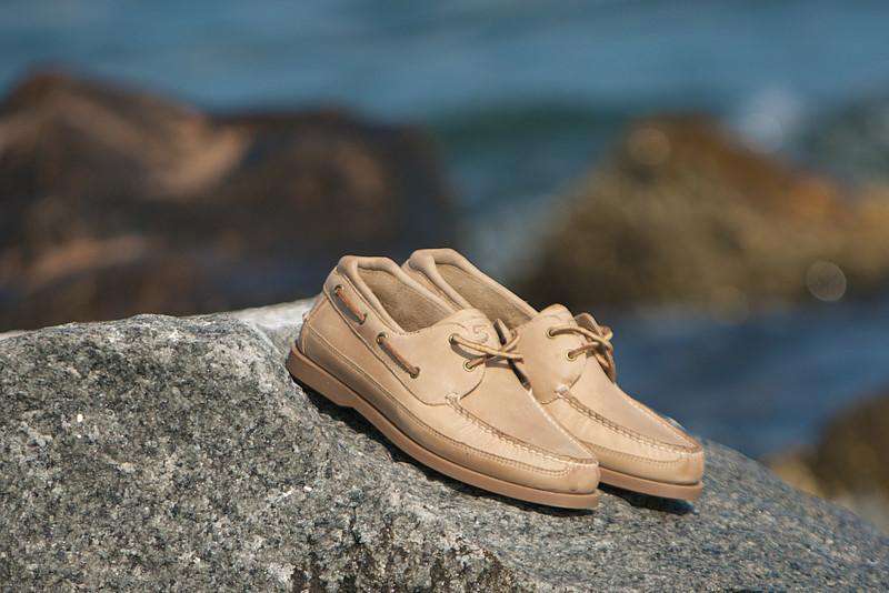 Yachtsman Boat Shoes in Oak by Category 5 - Country Club Prep