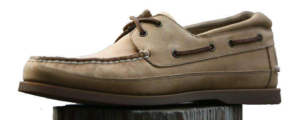 Yachtsman Boat Shoes in Oak by Category 5 - Country Club Prep
