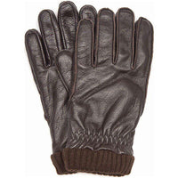 Barrow Leather Gloves in Brown by Barbour - Country Club Prep