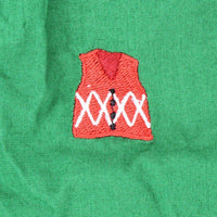 Barefoot Boxer in Forest Green with Ugly Christmas Sweaters by Castaway Clothing - Country Club Prep