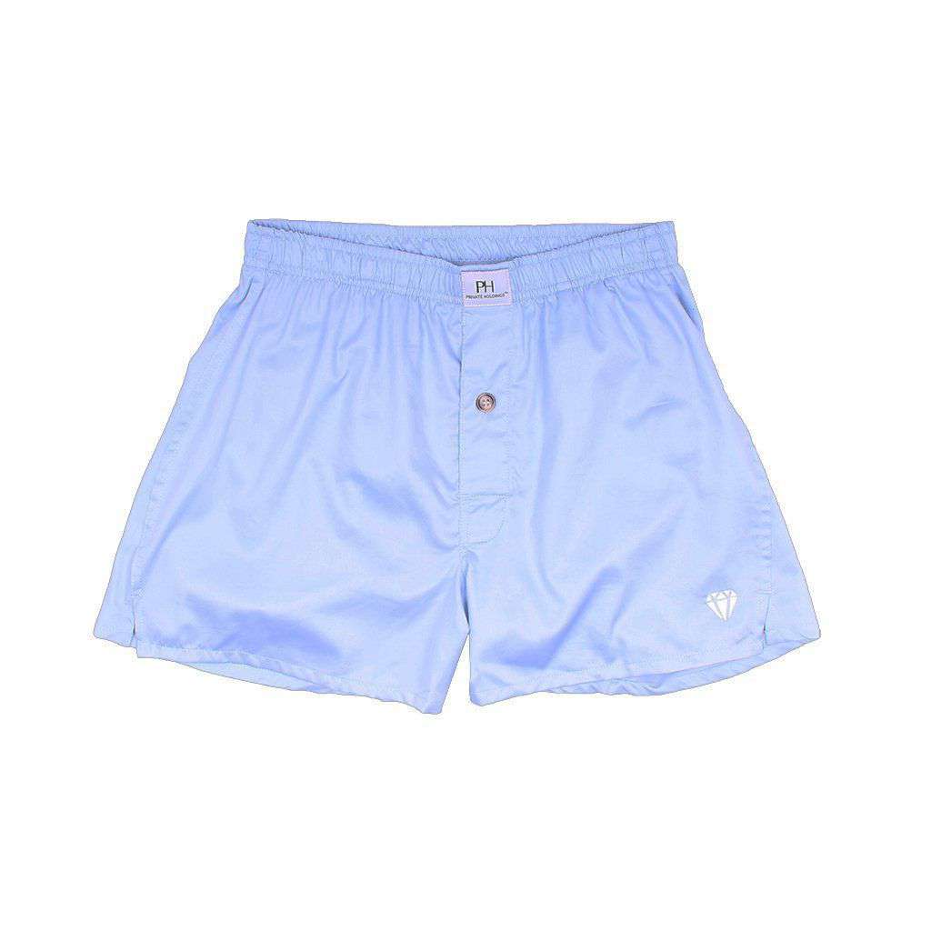 Business Blue Boxer/Brief by Private Holdings - Country Club Prep