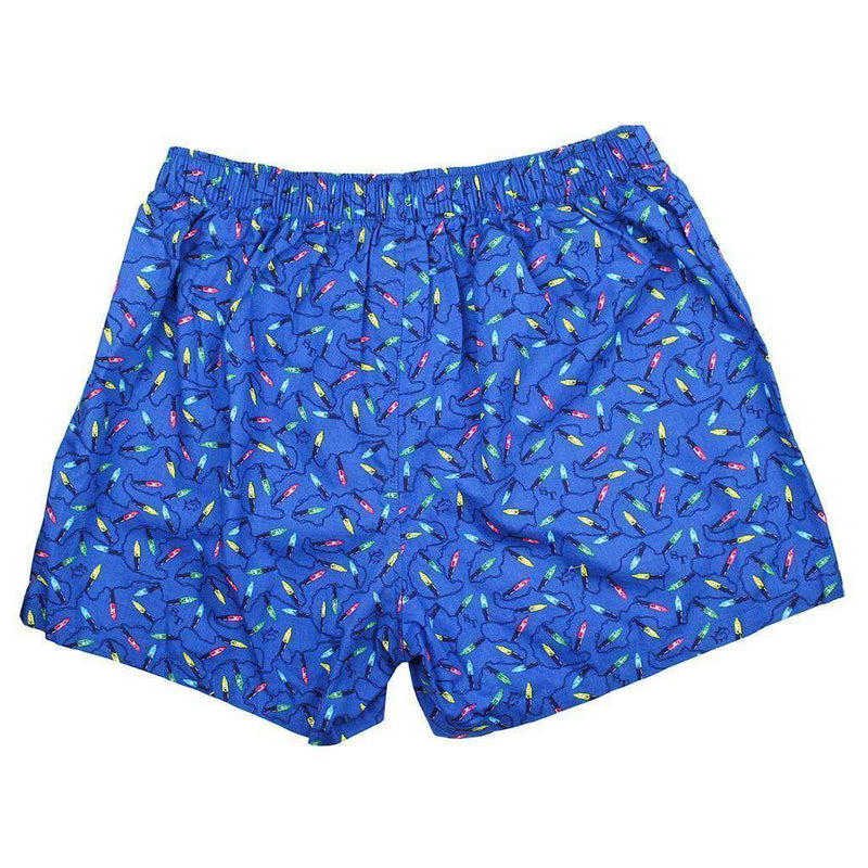Christmas Light Boxers in Classic Blue by Southern Tide - Country Club Prep