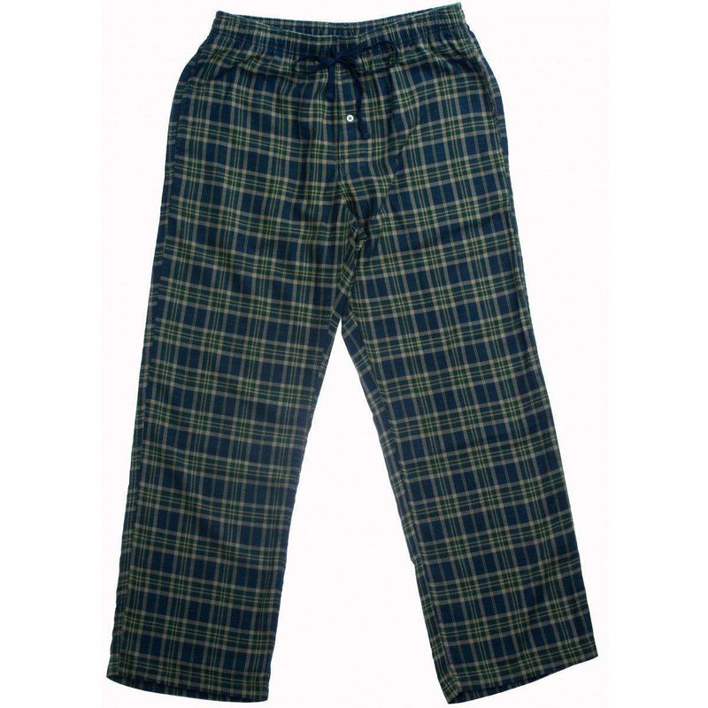 Southern Tide Flannel Lounge Pants in Moss – Country Club Prep