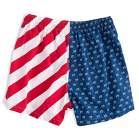 Freedom Rocks Boxers in Red, White and Blue by Southern Tide - Country Club Prep