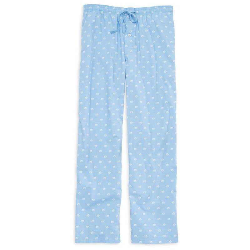 Gameday Skipjack Lounge Pant in True Blue by Southern Tide - Country Club Prep