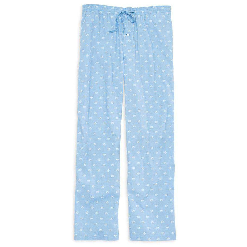 Gameday Skipjack Lounge Pant in True Blue by Southern Tide - Country Club Prep