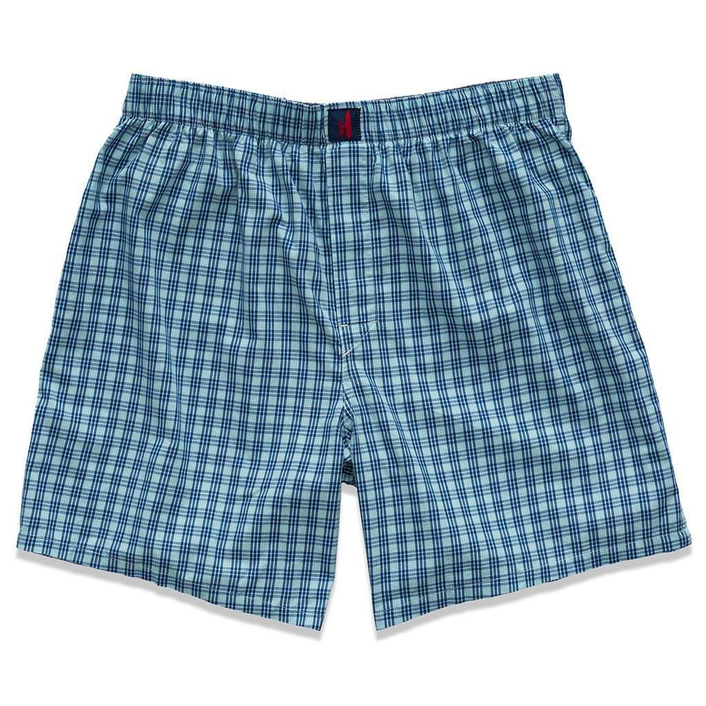 Honcho Boxers in Cove by Johnnie-O - Country Club Prep