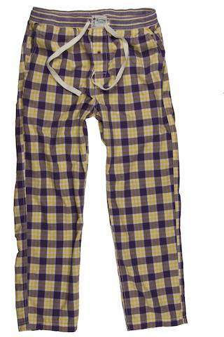 LSU Pajama Pants in Purple and Gold Madras by Olde School Brand - Country Club Prep