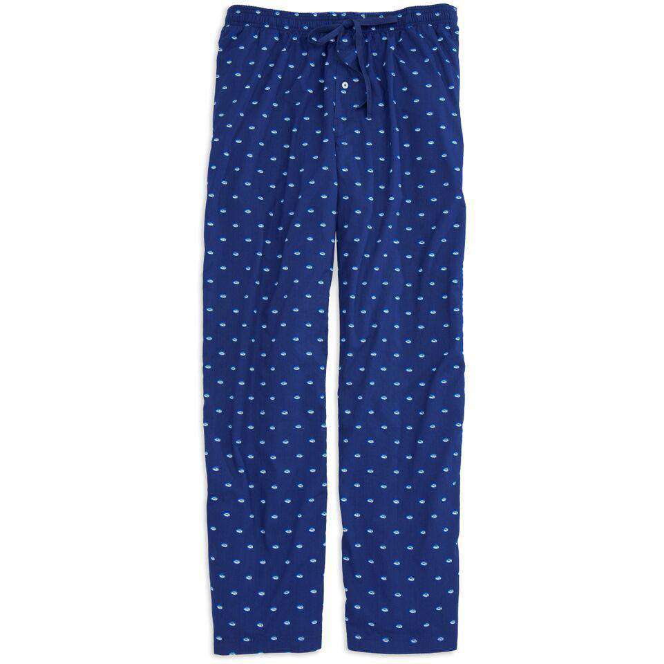 Men's Skipjack Lounge Pants in Blue Depths by Southern Tide - Country Club Prep