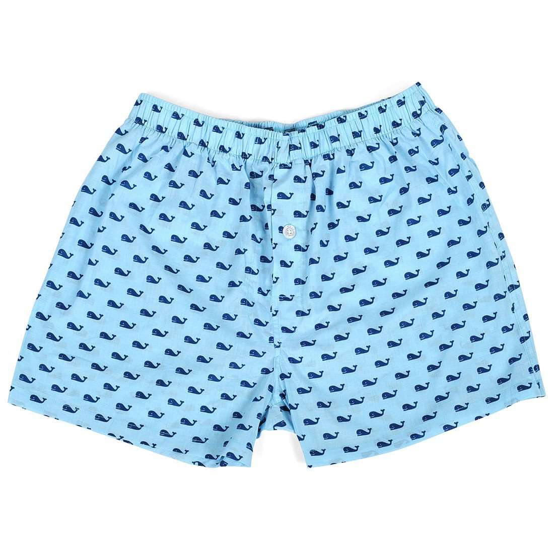 Men's Whale Boxers by Malabar Bay - Country Club Prep
