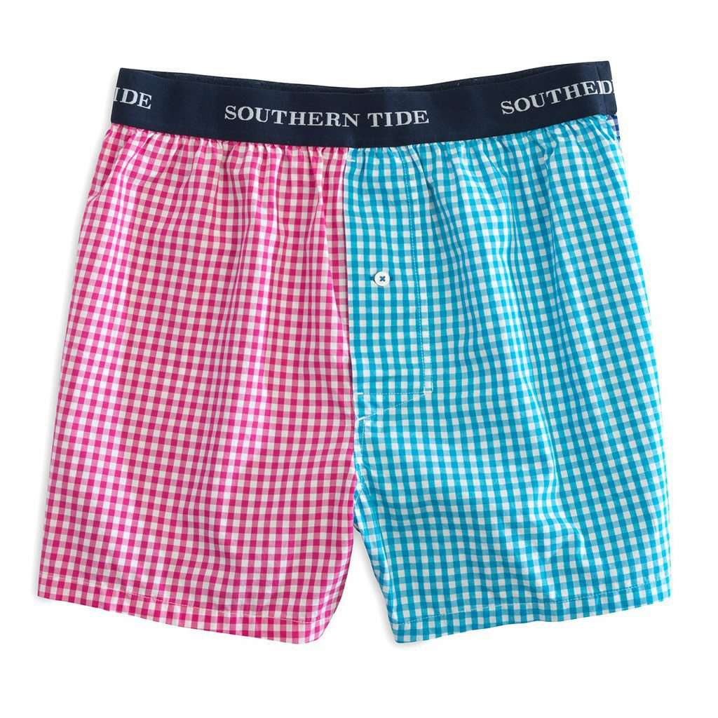 Multi Gingham Boxer by Southern Tide - Country Club Prep