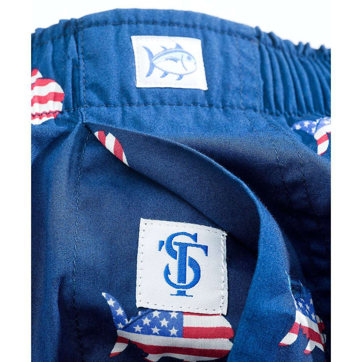 Oh Say Can You Sea Boxer in Yacht Blue by Southern Tide - Country Club Prep
