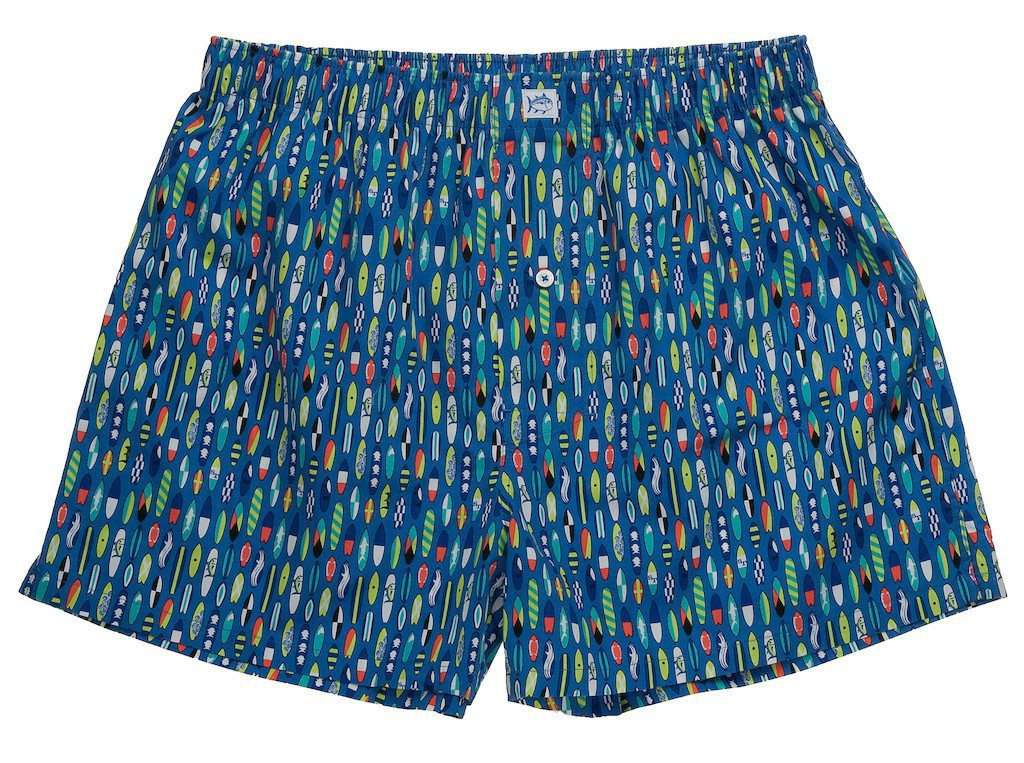 Ride The Tide Boxers in Riviera Blue by Southern Tide - Country Club Prep