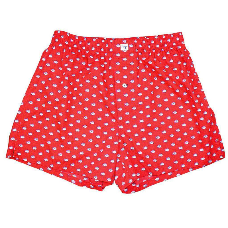 Southern Tide Skipjack Boxers in Channel Marker Red – Country Club Prep