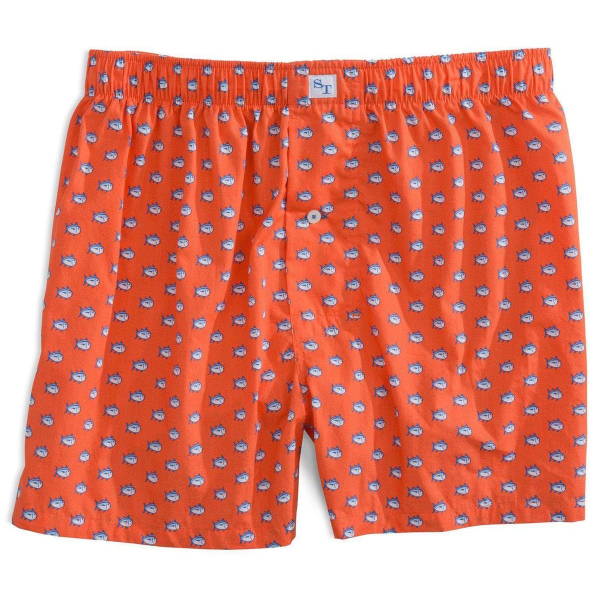 Skipjack Boxers in Orange Sky by Southern Tide - Country Club Prep