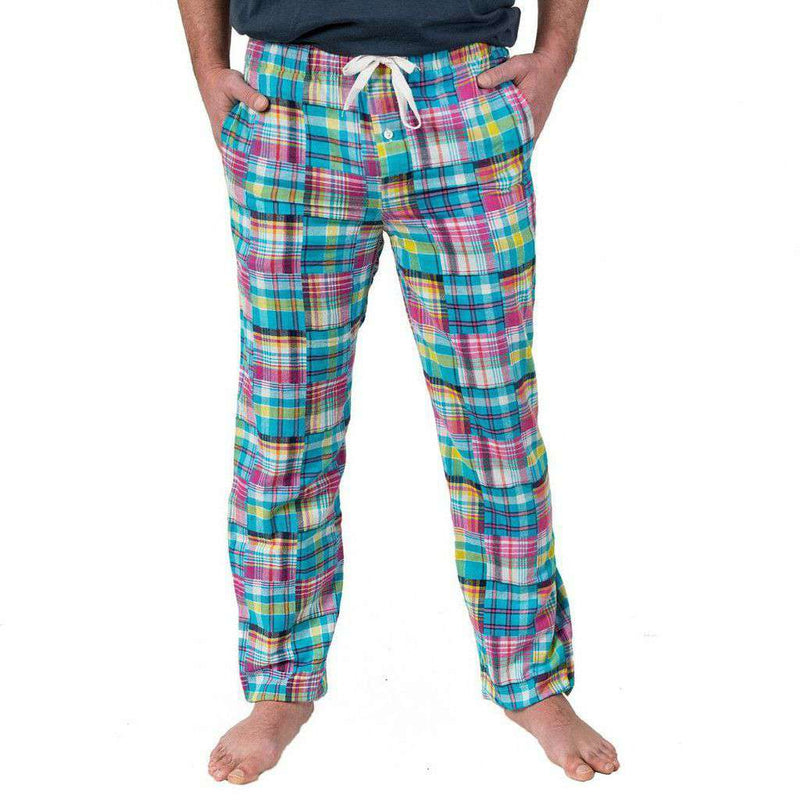 Sleeper Pants in Chatham Madras by Castaway Clothing - Country Club Prep