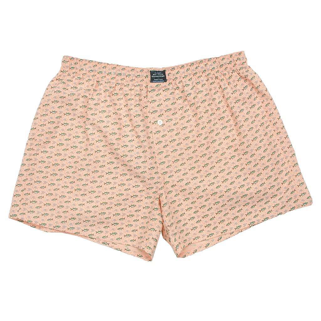 Tuna Hanover Boxer in Melon by Southern Marsh - Country Club Prep