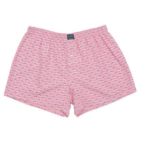 Wahoo Hanover Boxer in Pink by Southern Marsh - Country Club Prep