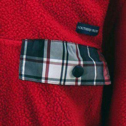 All Prep Pullover in Red by Southern Proper - Country Club Prep