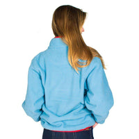 All Prep Pullover in Retro Blue by Southern Proper - Country Club Prep