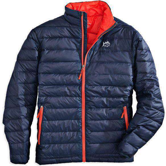 Altitude Down Jacket in Navy by Southern Tide - Country Club Prep