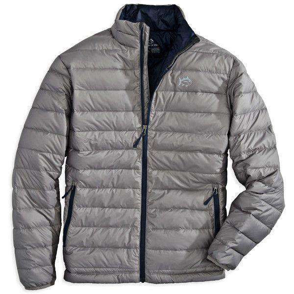 Altitude Down Jacket in Steel Grey by Southern Tide - Country Club Prep