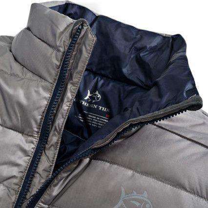 Altitude Down Jacket in Steel Grey by Southern Tide - Country Club Prep