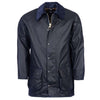 Beaufort Waxed Jacket in Navy by Barbour - Country Club Prep