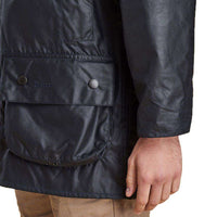 Beaufort Waxed Jacket in Navy by Barbour - Country Club Prep