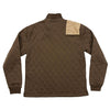 Carlyle Sporting Pullover in Stone Brown by Southern Marsh - Country Club Prep