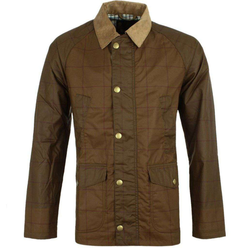 Barbour Coltdale Waxed Jacket in Peat Brown – Country Club Prep