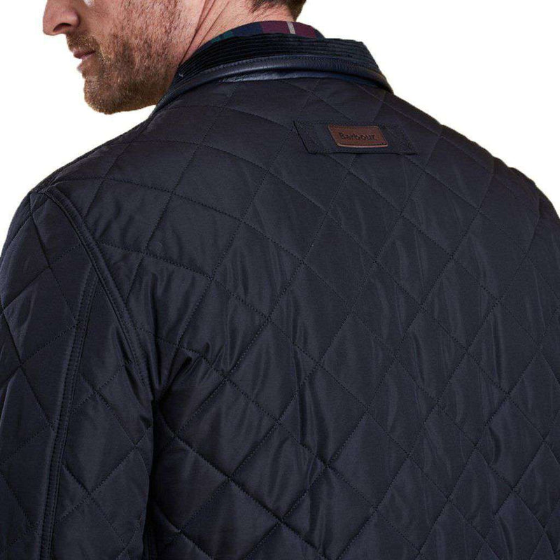 Devon Quilted Jacket in Navy by Barbour - Country Club Prep