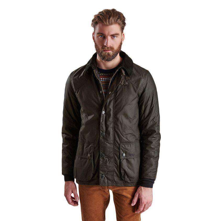 Digby Wax Jacket in Fern by Barbour - Country Club Prep