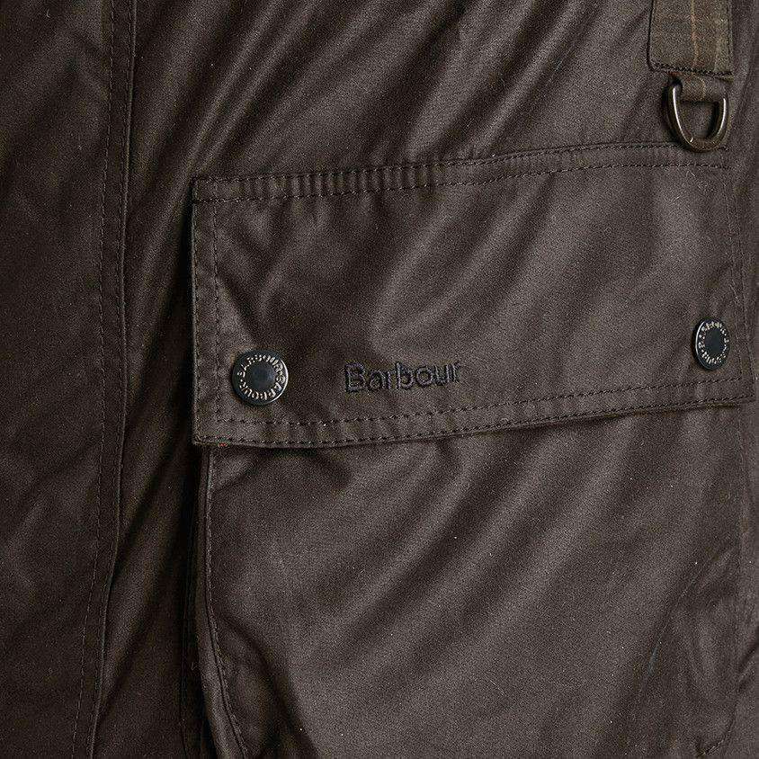 Barbour Digby Wax Jacket in Fern – Country Club Prep