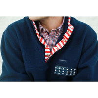 EXCLUSIVE Old Glory All Prep Pullover in Navy by Southern Proper - Country Club Prep