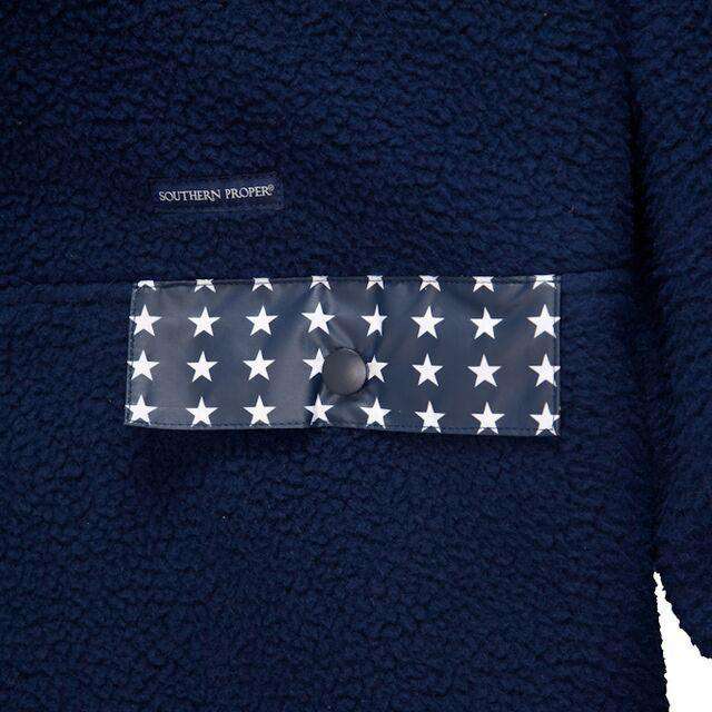 EXCLUSIVE Old Glory All Prep Pullover in Navy by Southern Proper - Country Club Prep