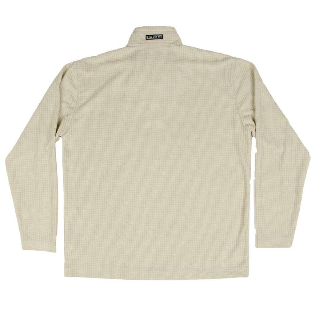 FieldTec Dune Pullover in Tan with Camo Pocket by Southern Marsh - Country Club Prep