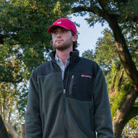 FieldTec Fleece Jacket in Gray by Southern Marsh - Country Club Prep