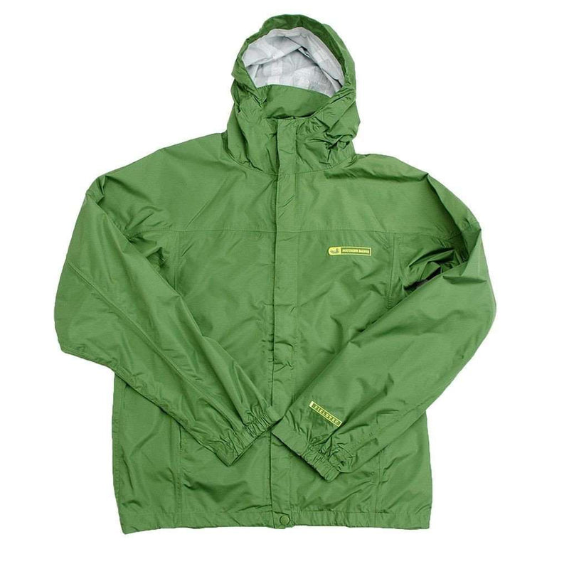 FieldTec Rain Jacket in Green by Southern Marsh - Country Club Prep