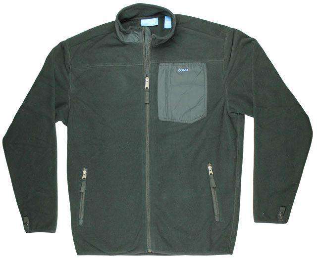 Fleece Jacket in Black by Coast - Country Club Prep
