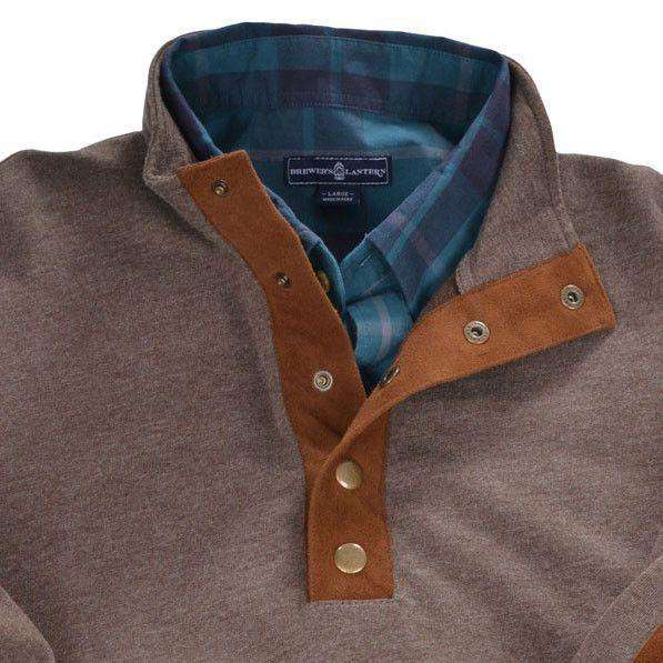 Henley Pullover in Woodsmoke by Brewer's Lantern - Country Club Prep